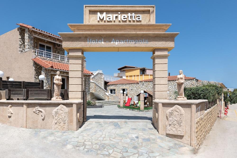 Marietta Hotel Apartments Pastida Exteriör bild